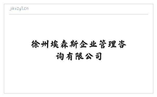 徐州埃森斯企业管理咨询有限公司 缩略图